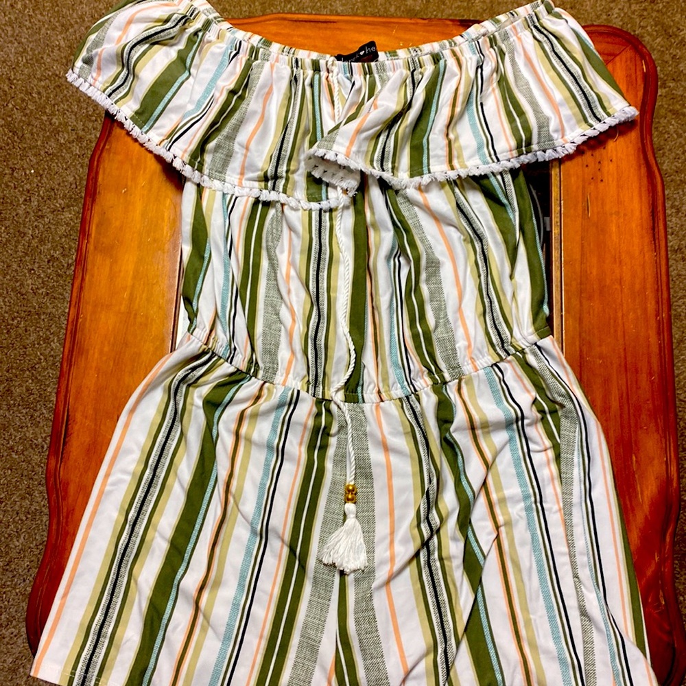 Derek Heart, Romper, Size L